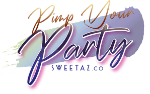 Sweetaz Co. Pimp Your Party - helping our community create memories since 2024 logo