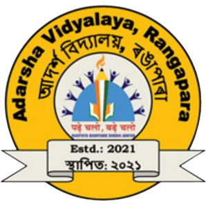Adarsha Vidyalaya Rangapara logo