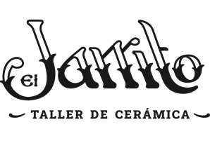Logotipo y monograma monocromático: El Jarrito Taller de Cerámica