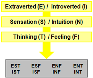 Carl Jung's 8 Temperament Types