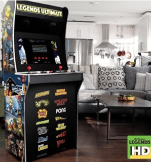 AtGames Legends Ultimate ALU home arcade game with 300 classic arcade games