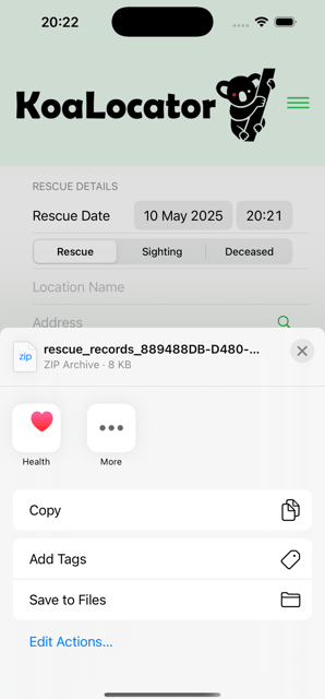 Export to CSV