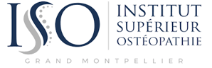 Logo ISOGM ou ISO, école d'ostéopathie de Béziers (Montpellier)