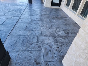 Gray Concrete Stamp