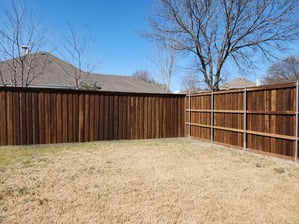 Dark Wood Fence 2
