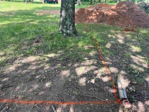Land marking.