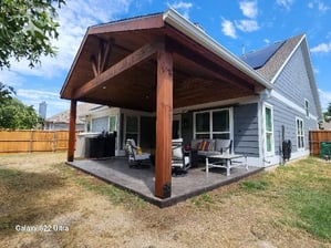 Brown Pergola
