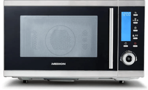 MEDION Microondas MD 15501 4 en 1, microondas con grill de 25 L de espacio interior 