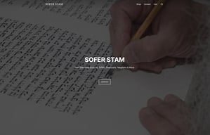 Brand Website design, great for selling multiple products in set categories