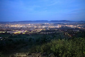 Vista de Gijón. Asturias
