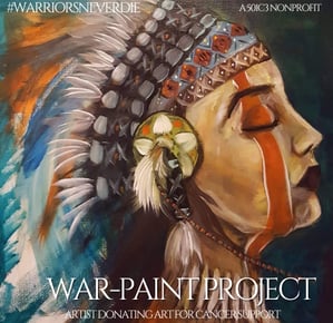 aubre murphy warpaint project logo by 4th street marketing anna texas