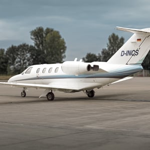 Cessna Citation CJ1 private jet exterior – aircraft photography for charter services and sales listings