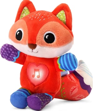 VTech Peluche Interactivo "Dulces Sueños y Abrazos" botón Luminoso Que Activa + de 50 Canciones