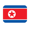 Bandera de Corea del Norte