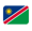Bandera de Namibia.