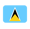 Bandera de Santa Lucía