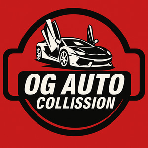 og auto collision logo
