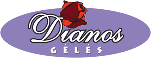 Dianos Gėlės logo