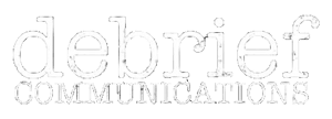 Debrief Communications logo