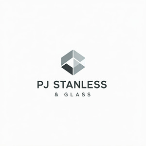 PJ stainless & glass logo