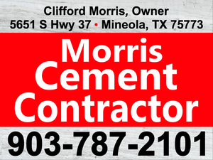 Morris Concrete logo