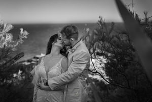 Bride and Groom photo session in Cascais, Guincho