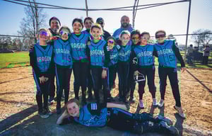 Photo of 10U Dragons at Wisconsin Tournament
