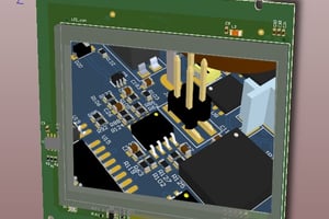 a computer screen showing a computer screen with a computer screen showing a circuit of circuit