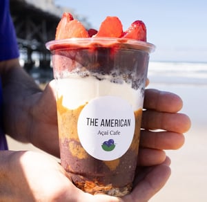 Healthy Fresh Brazilian Acai Fruits