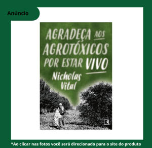 uma capa de livro de agronomia falando sobre agrotóxico