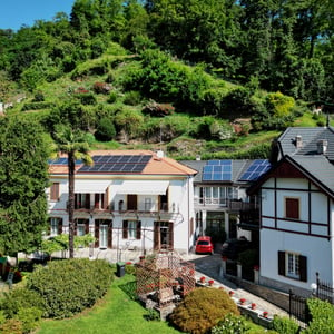 aerial view of villa ombrosa