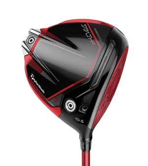 TaylorMade Stealth 2 HD driver, highlighting its carbonwood crown, Speed Pocket, aerodynamic design