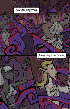 Shadows of the Ecliptic Webcomic Chapter 1 Page 13 - Shengekka - Shan Shankaran - PAD Enterprise LLC