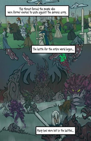 Shadows of the Ecliptic Webcomic Chapter 1 Page 19 - Shengekka - Shan Shankaran - PAD Enterprise LLC