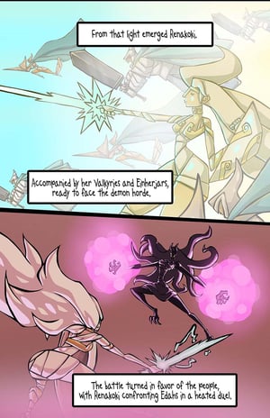 Shadows of the Ecliptic Webcomic Chapter 1 Page 21 - Shengekka - Shan Shankaran - PAD Enterprise LLC