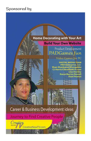 CreativeNowTV.com with Karen Barron - Journey To Find Creative People page 35