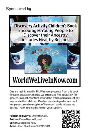 World We Live In Now - Fiji with Dee. Children's Discovery Activity Book by Karen Barron page 37