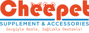 CHEEPET markasının resmi logosu. Pet takviyeleri ve aksesuarları alanında faaliyet göstermektedir.