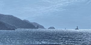 Tableau à l'huile - Baie des Trépassés