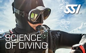 a man in a diving suit with a scuba mask