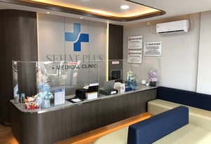 Ruang Pendaftaran Klinik Sehat Plus BSD