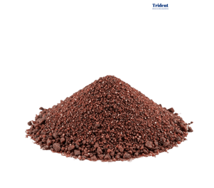 a pile of Trident Abrasive Garnet Sand