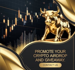 a gold bull statue with a gold bull on it