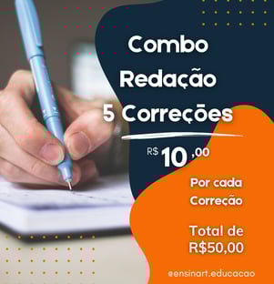 5 correções de Redação