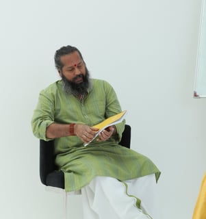 image of Acharya Bala , founder of hathavidya traditional school of yoga