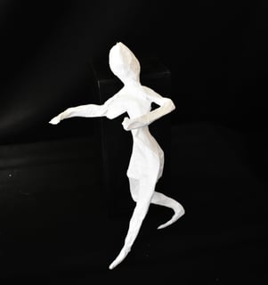 sculpture papier Sète France