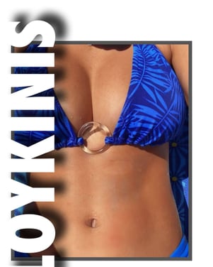 Blue Loy Kinis Bikini top