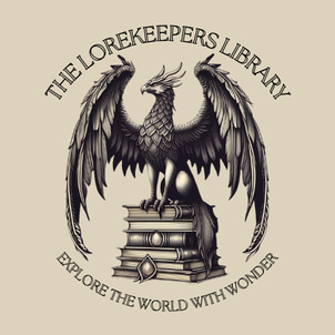 The Lorekeepers Library logo