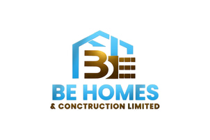 BE Homes and Construction logo