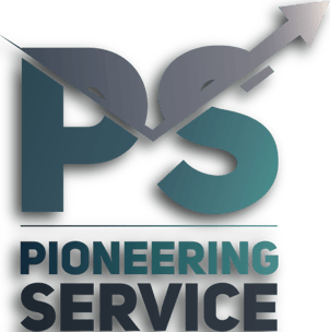 Pioneering service logo